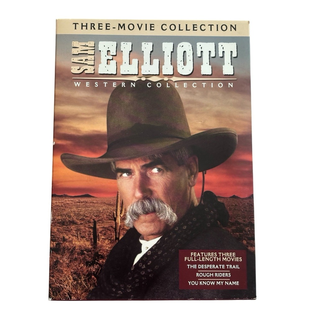 Sam Elliott Western Collection The Desperate Trail Rough Riders You Know My Name